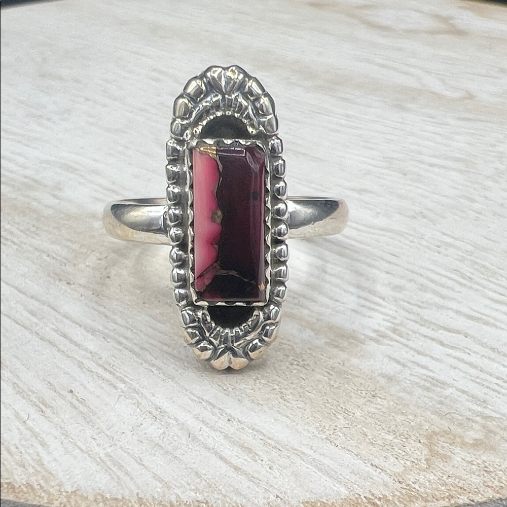 Silver and Turquoise 925 Ring